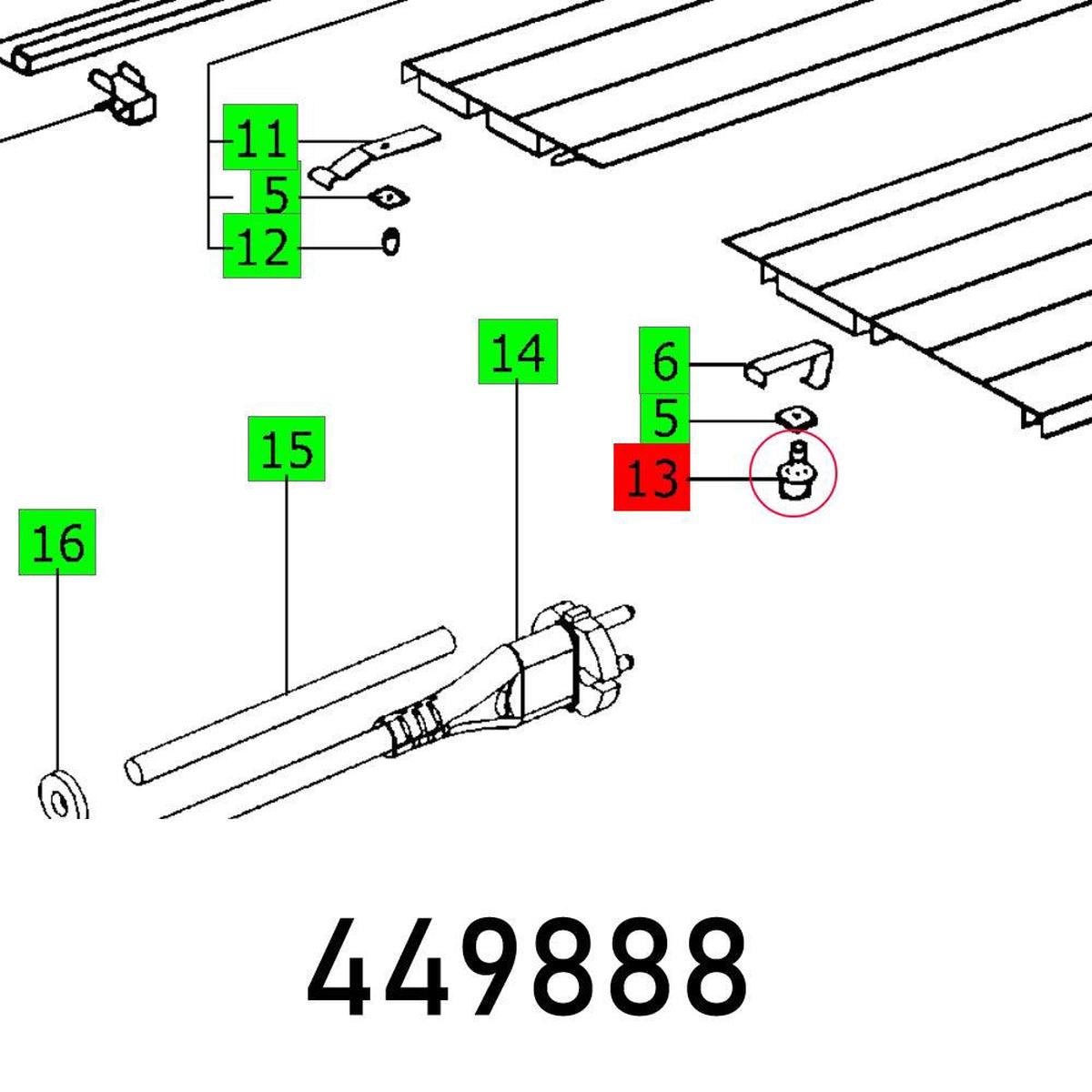 Festool Allen Screw Cs 70 Eb M6 X12 Sg Ripp