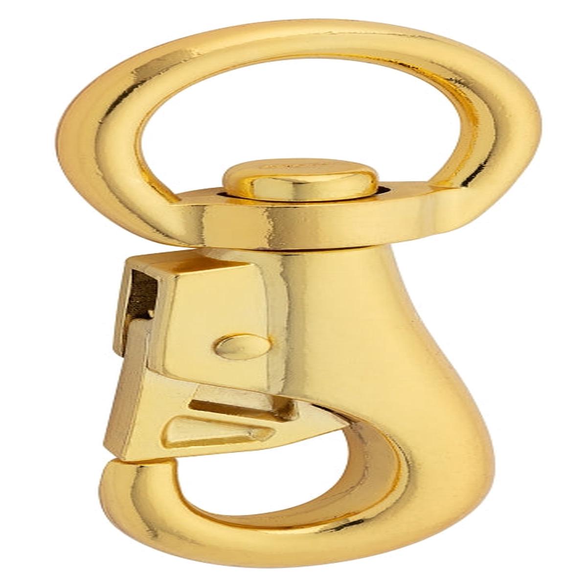 National Hardware N890-012 Boat Snap with Swivel Round Eye 78 x 3-78 in 220 lb Working Load Zinc Bronze