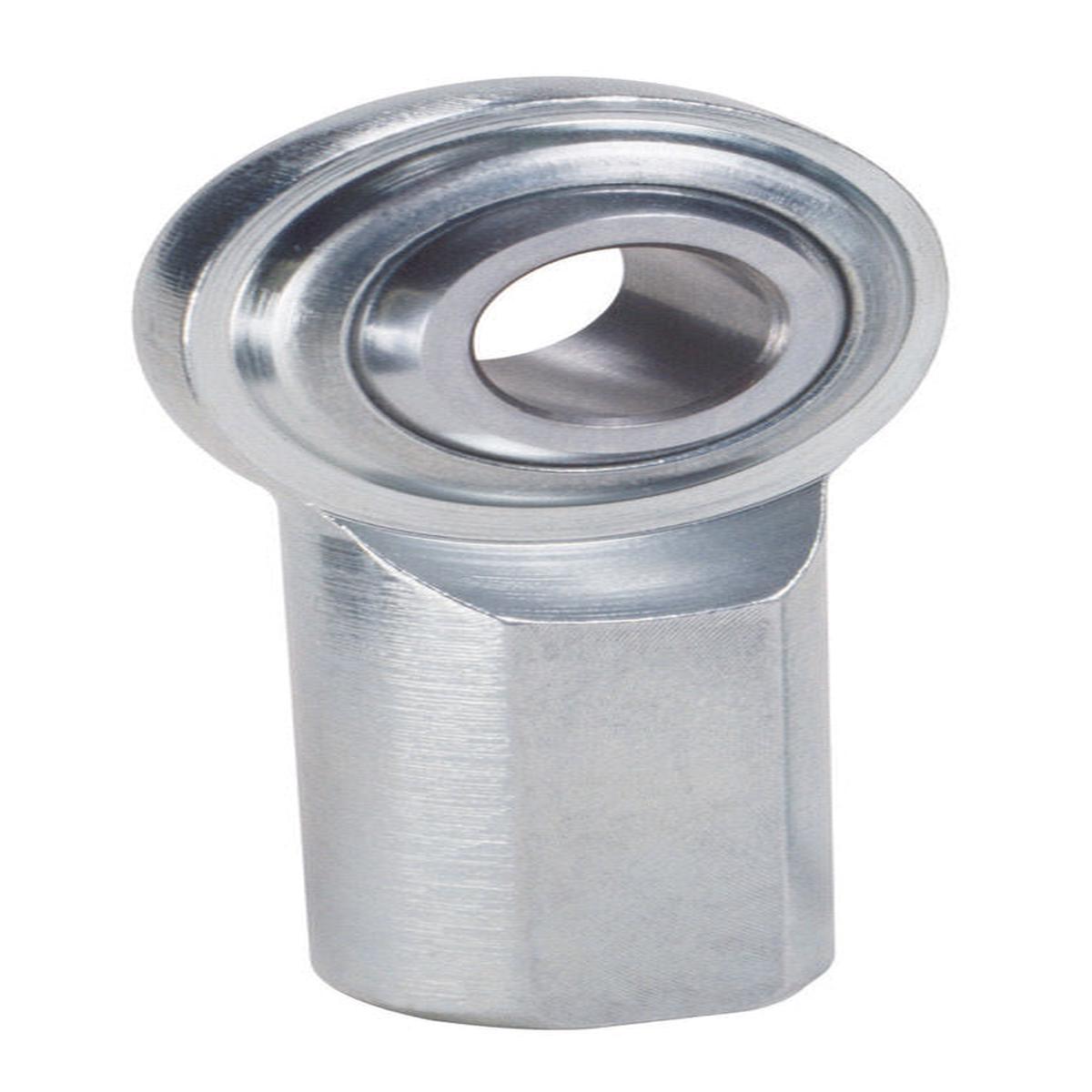 Rod End - CF Series - Spherical - 7/16 in Bore - 7/16-20 in Right Hand Female Thread - Steel - Zinc Oxide - Each