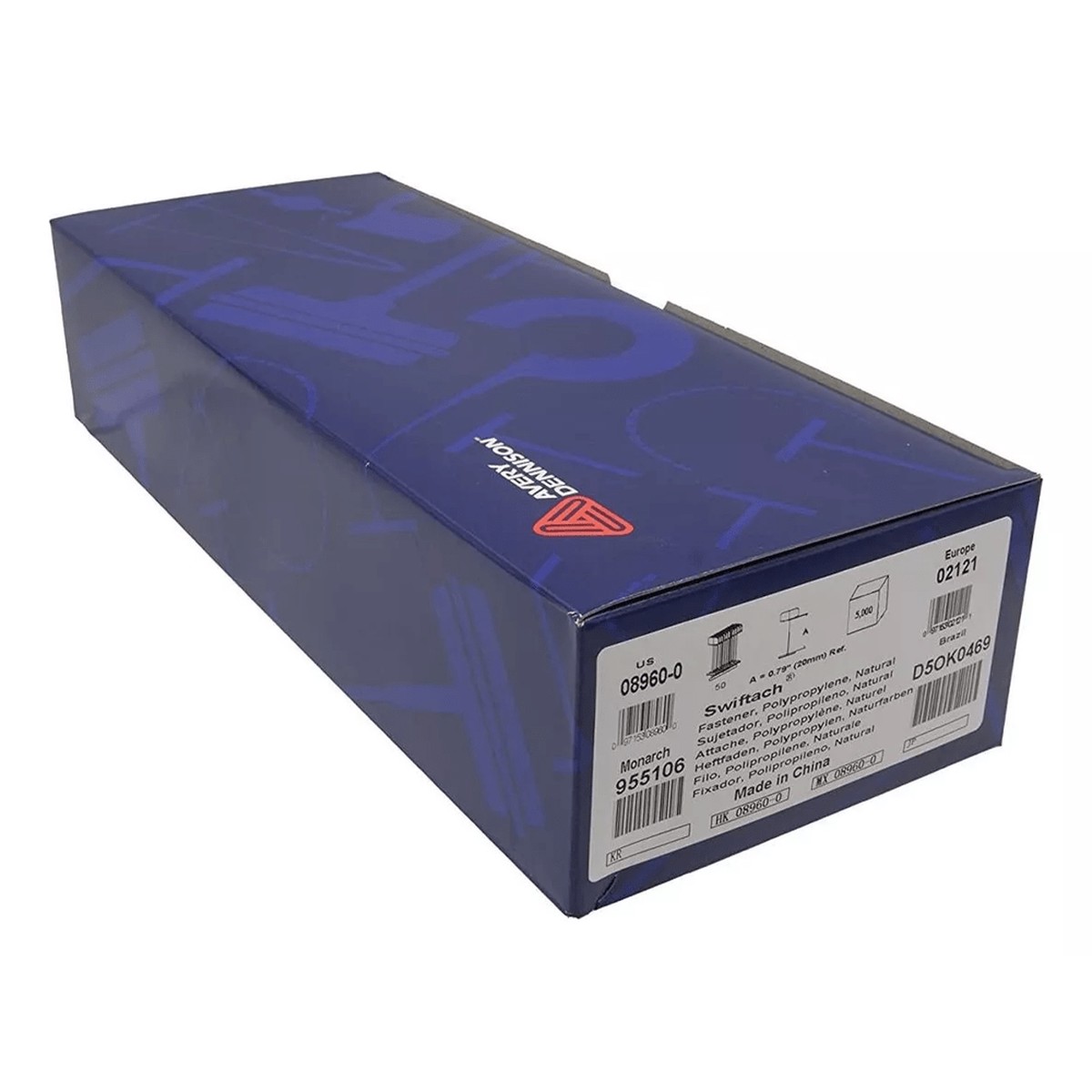 08960 FASTENERS 1"STANDARD | Box of 5000