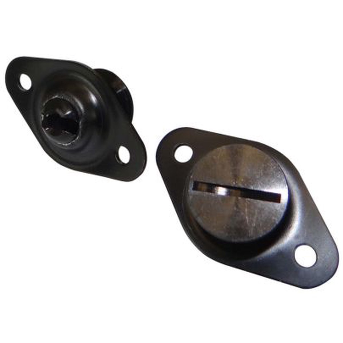 Moroso Quick Fastener, Self-Ejecting, 5/16 Inch x .500, Aluminium, Black, 10 Pack