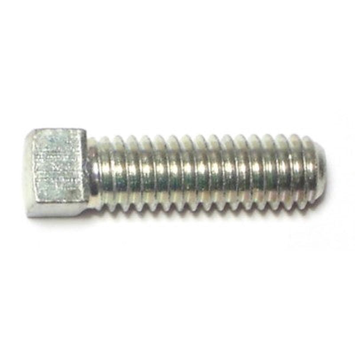 5/16"-18 x 1" Steel Coarse Thread Square Head Set Screws (10 pcs.)