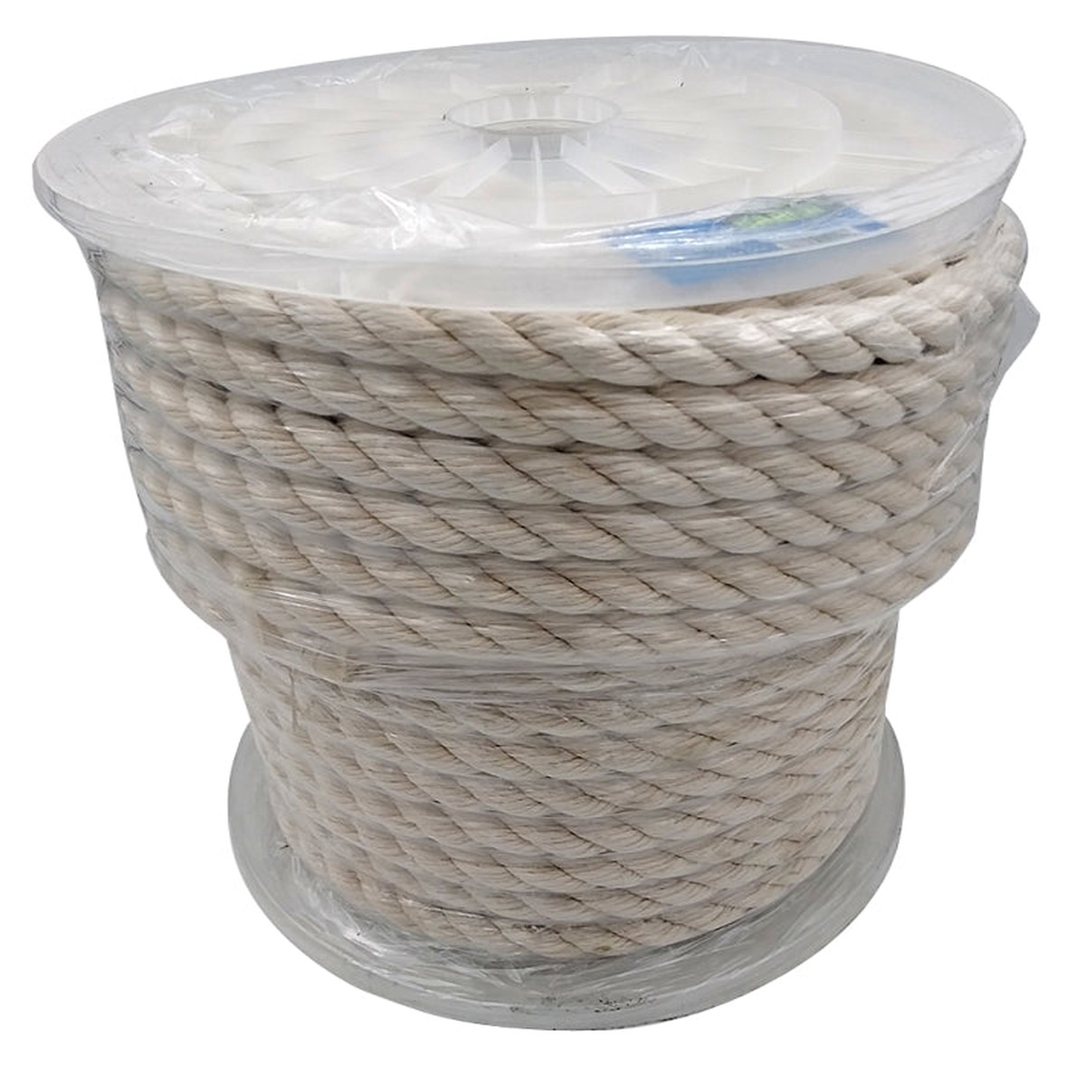 Baron 54022 Rope 58 in Dia 140 ft L 244 lb Working Load Cotton White