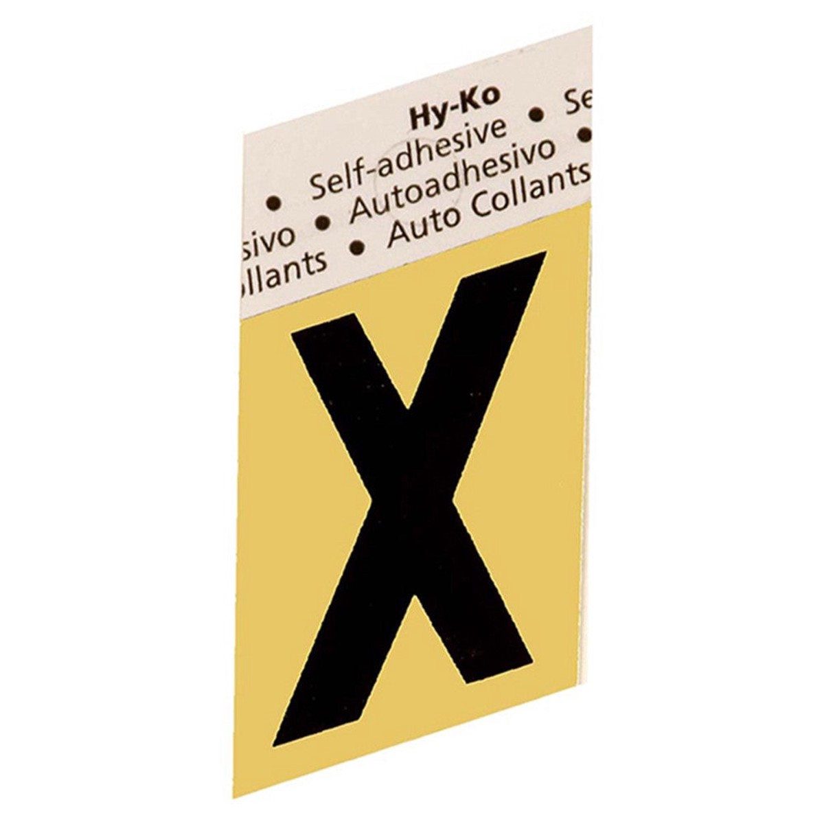 Hy-Ko 1.5" Gold Aluminum Letter Y (10 pcs.)
