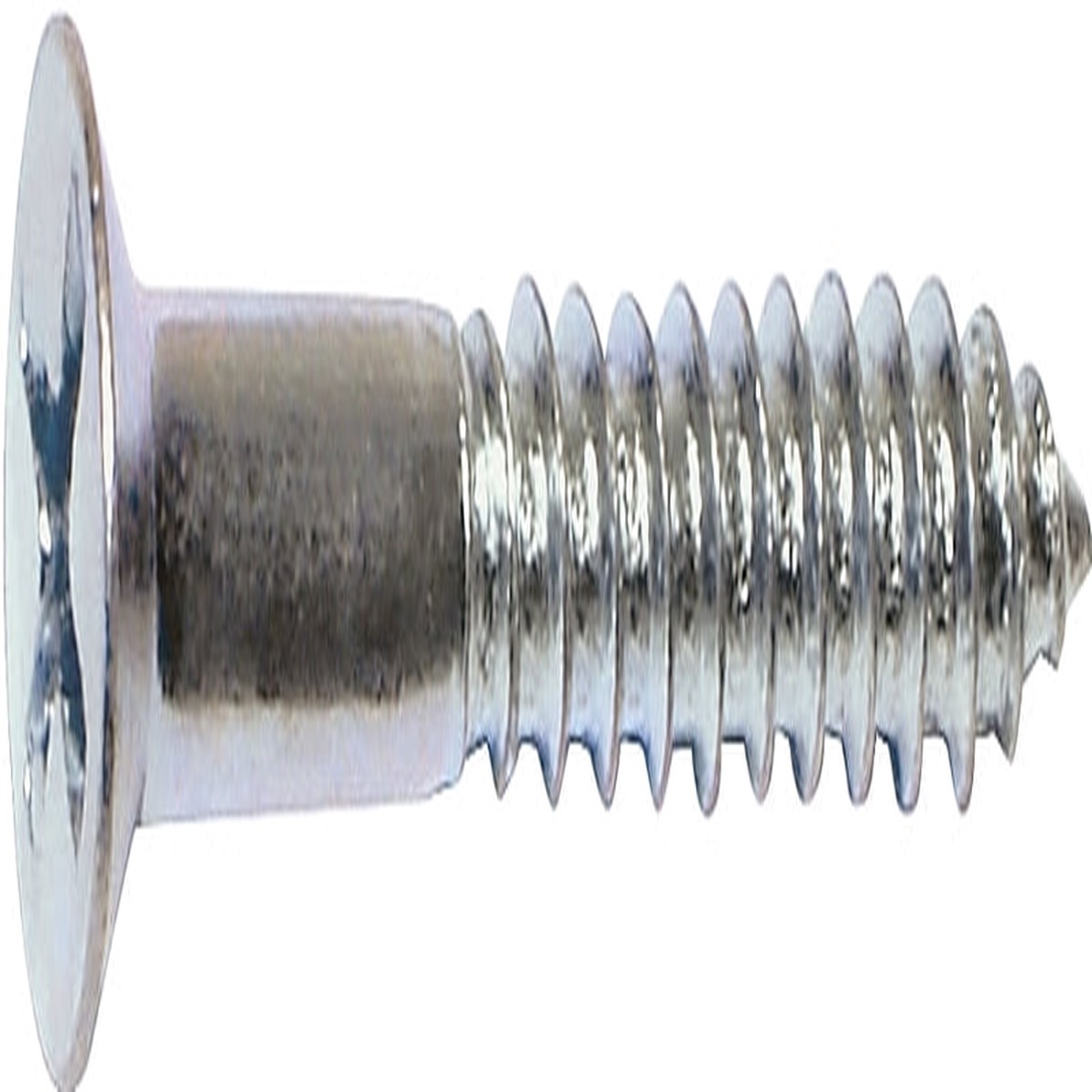 Midwest Fastener 02578 Screw 10 Thread 1 in L Coarse Thread Flat Head Phillips Drive Sharp Point Steel Zinc
