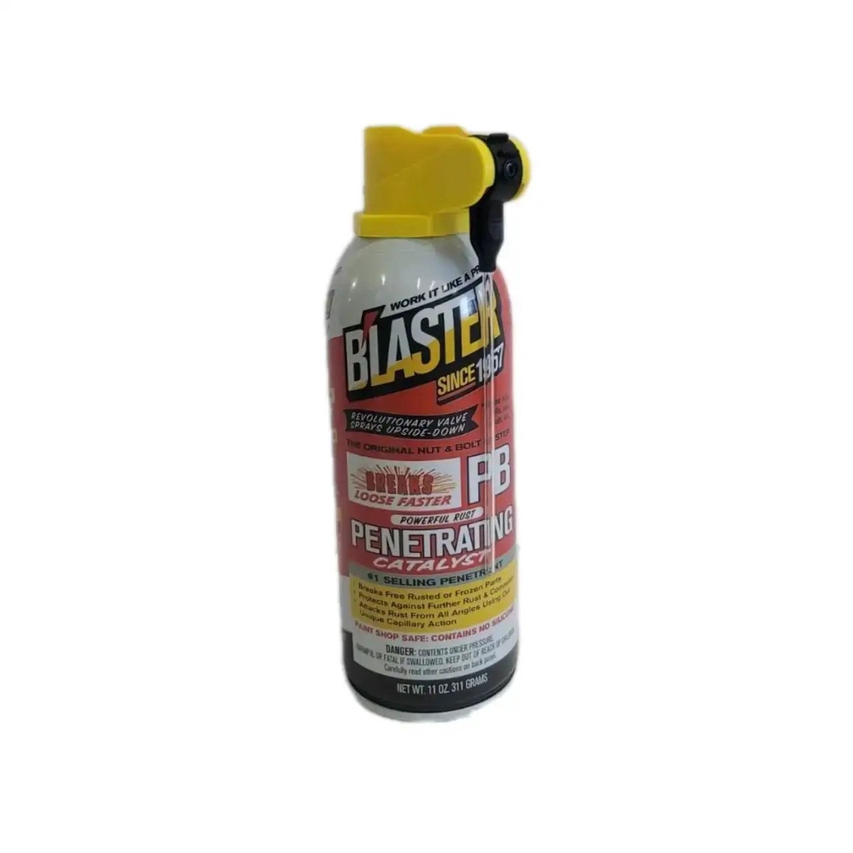 Penetrating Oil Spray For Rusted Bolts And Frozen Parts, Loosens Stuck Bolts, Removes Rust, Prevents Corrosion, Provides Lubrication, With Adjustable Straw F...