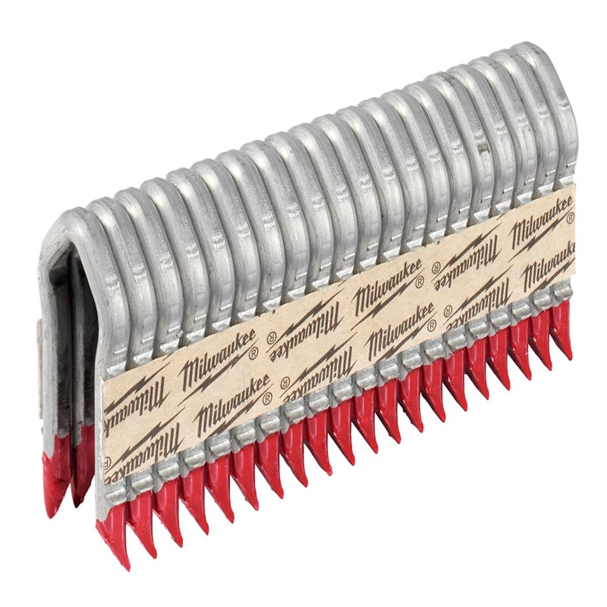 Milwaukee MPU112-960 Staples, 3/4 in W Crown, 9 ga Gauge, Steel