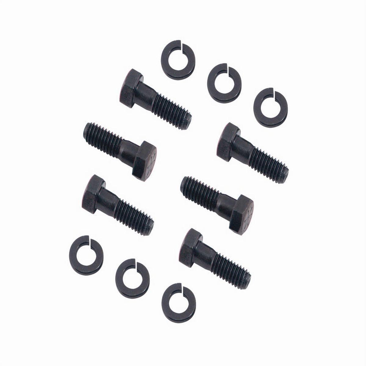 Pressure Plate Bolt Kit - 5/16-18 in Thread - Hex Head - Steel - Black Oxide - Ford Long Pressure Plate - Kit