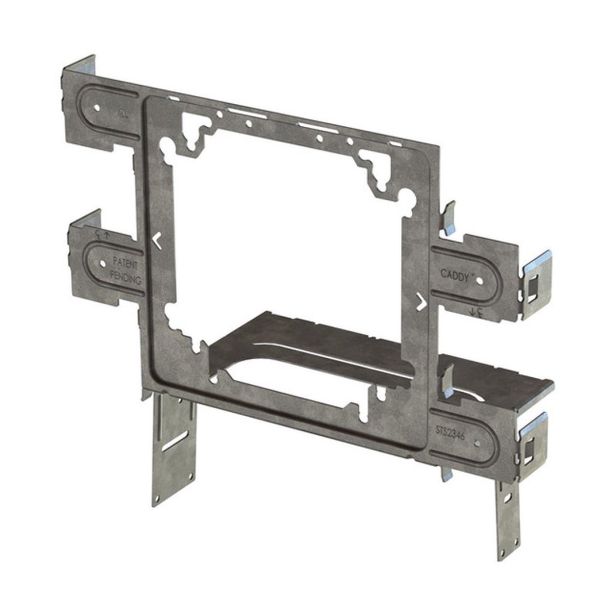 Snap to Stud Electrical Box Bracket, 2 1/2", 3 5/8", 4", 6" Wall Depth By nVent Caddy STS2346