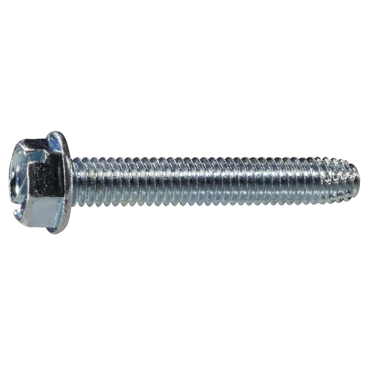5/16"-18 x 2" Zinc Type F Hex Washer Head Sheet Metal Screws (6 pcs.)
