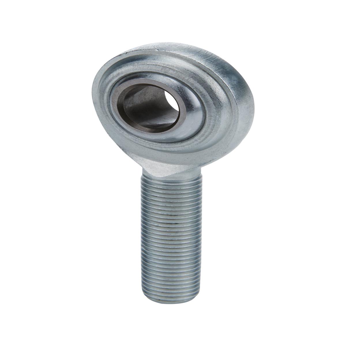 Rod End - Standard - Spherical - 3/8 in Bore - 3/8-24 in Left Hand Male Thread - Steel - Zinc Oxide - Each