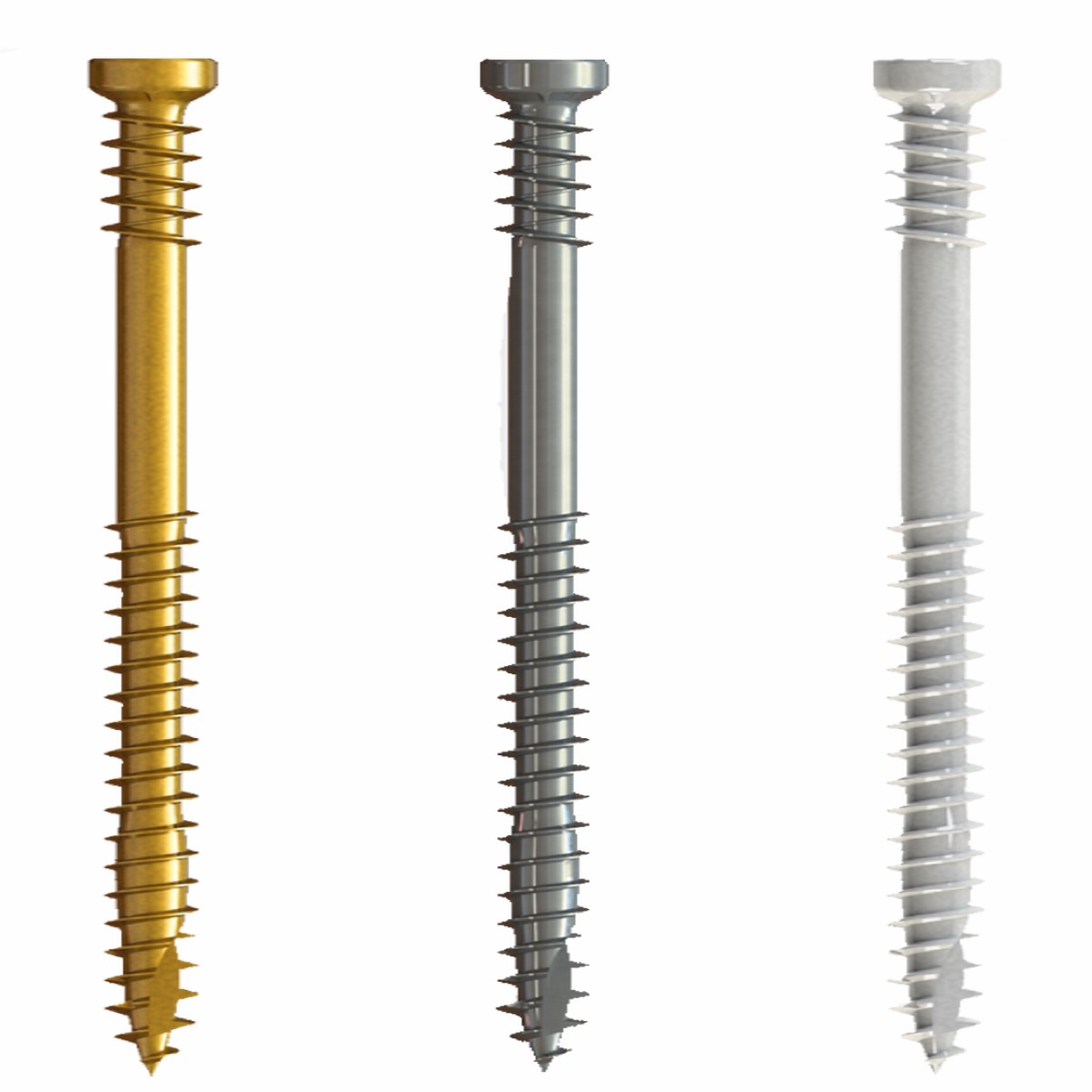 U2 Re-Fine Screws - White Coating 8 x 2-1/2"