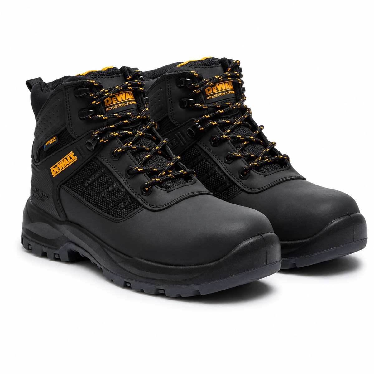 Dewalt Douglas Waterproof Safety Boots Steel Toe Cap Black - Size 7