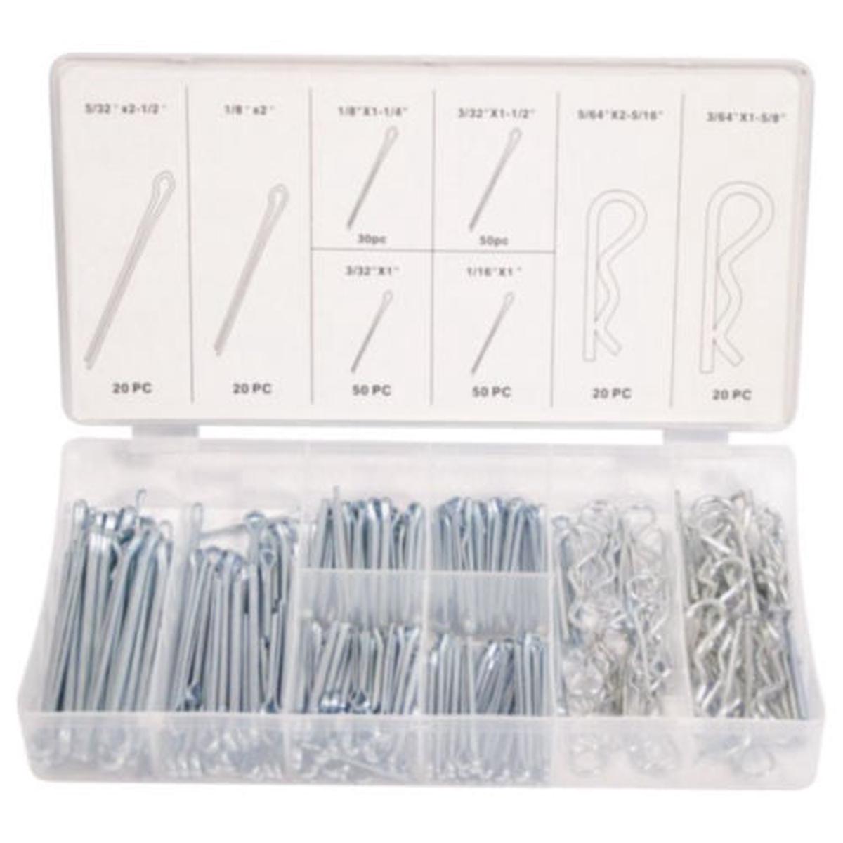 Assort Mts Split Pin 260Pc