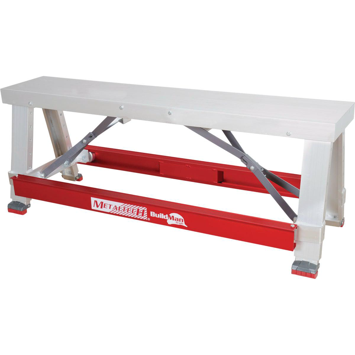 BuildMan Grade 18 In X 30 In Aluminum Drywall Workbench