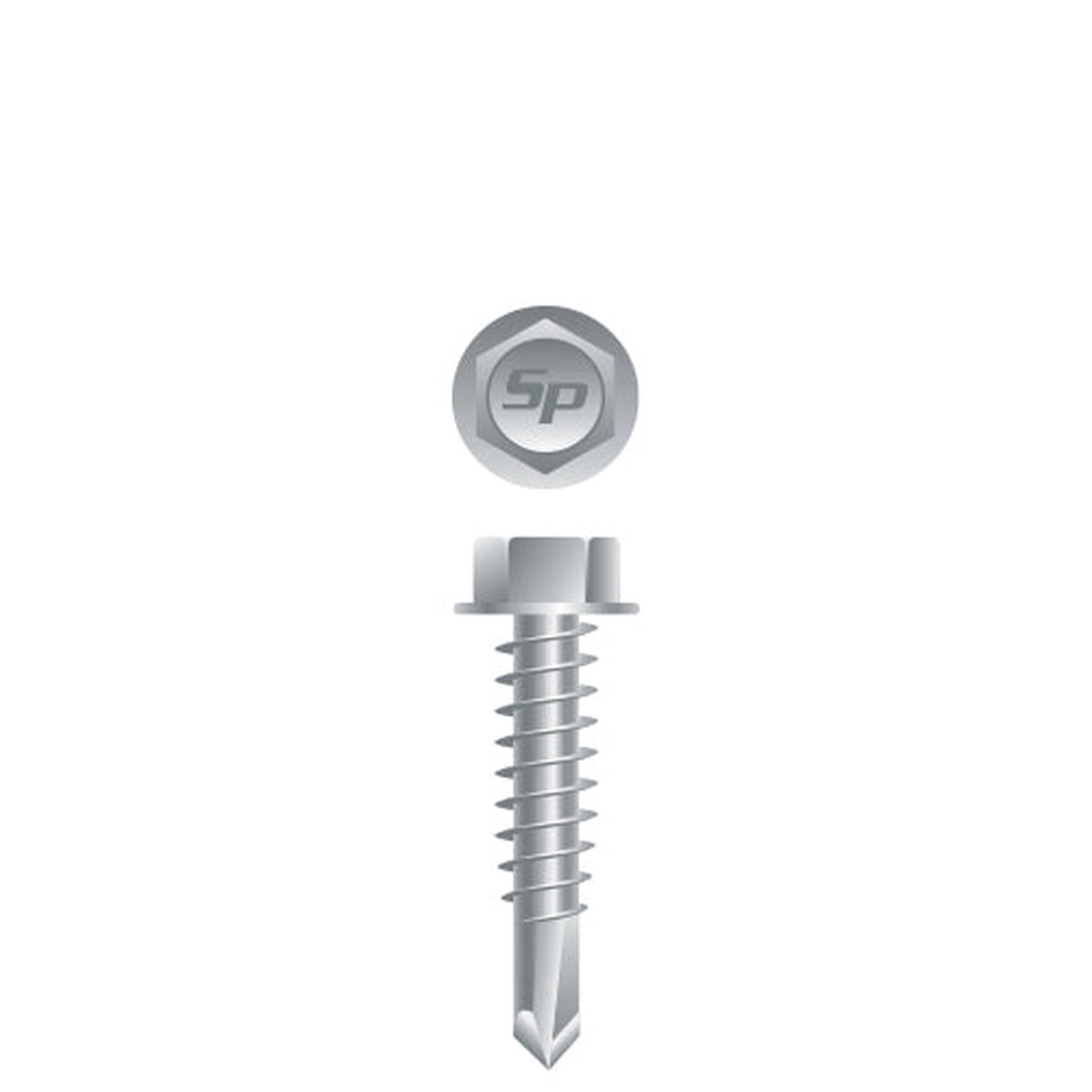 #14 Strong-Point Hex Washer Head 14-14 x 2-1/2, Strong-Shield