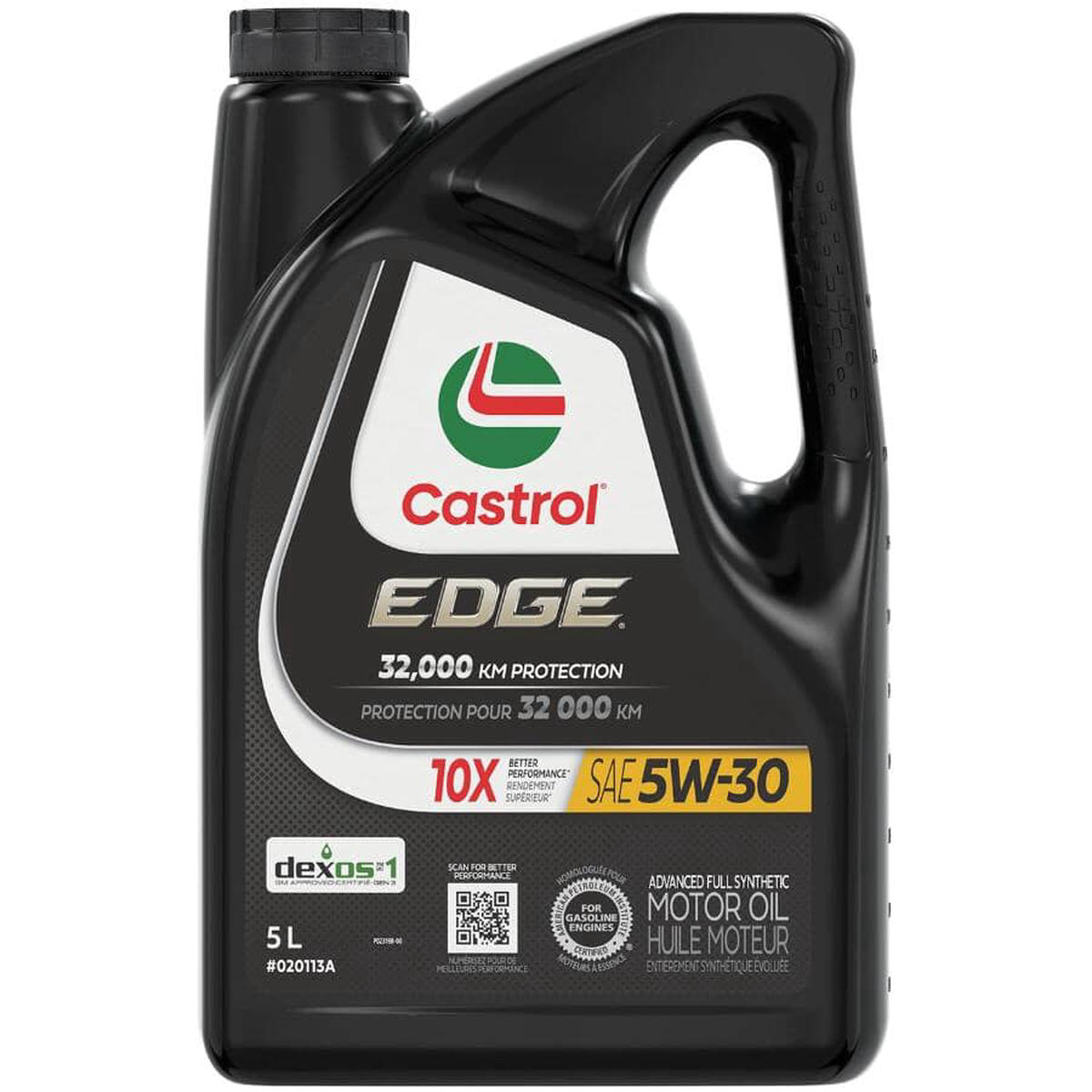 5W30 Edge Synthetic Motor Oil 8211 5 L