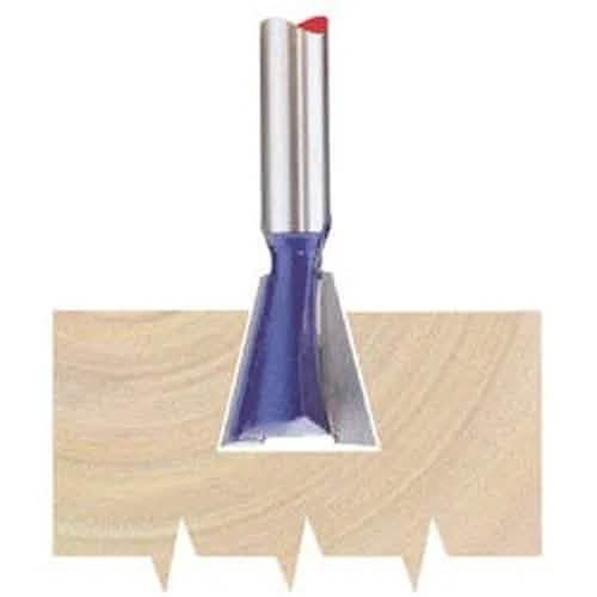 Draper Tct Router Bit, 1/4" Dovetail, 14Mm Diameter Dr-75346