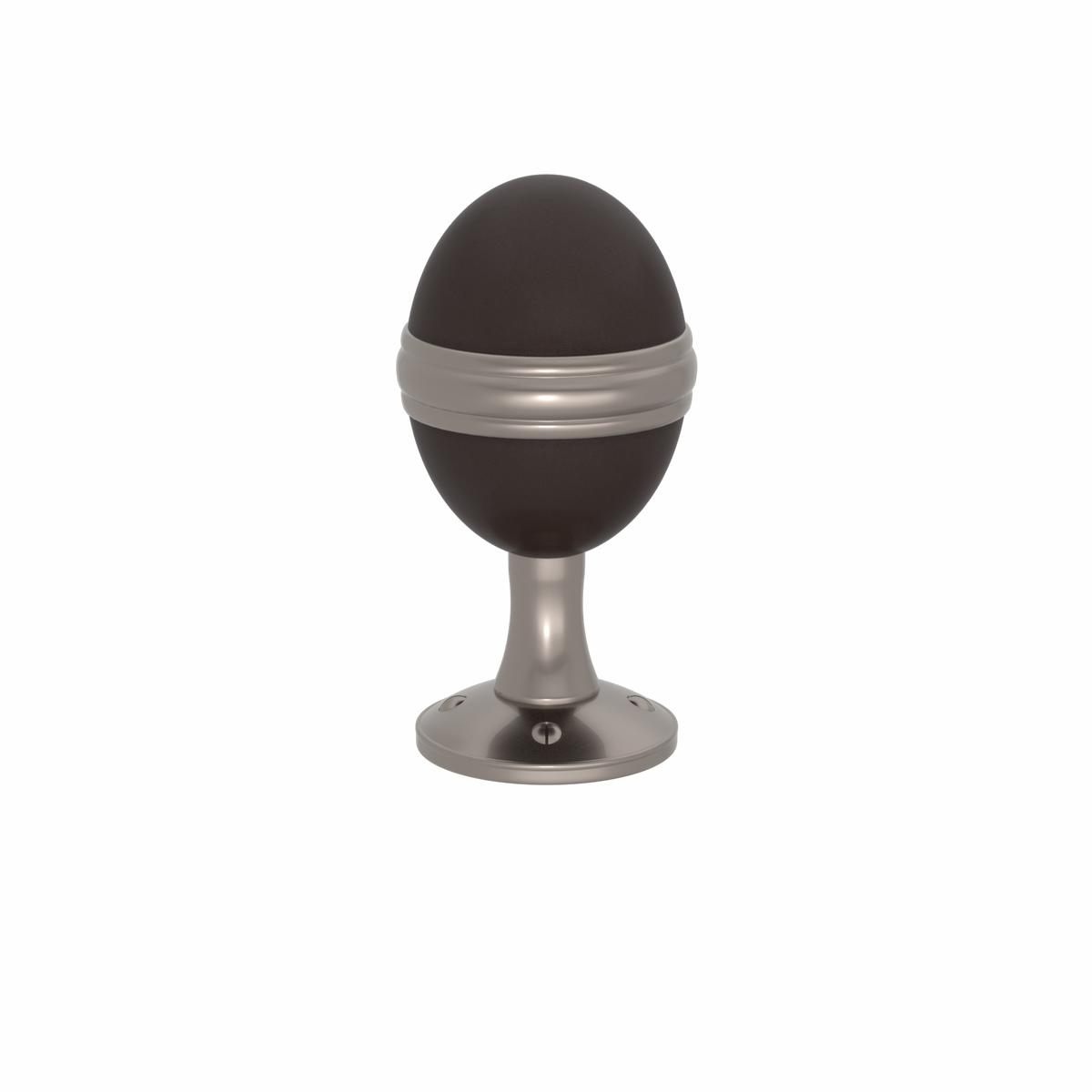 Saturn Combination Amalfine Door Knob 8211 Passage Pair (trim only) 8211 Cocoa Satin Nickel