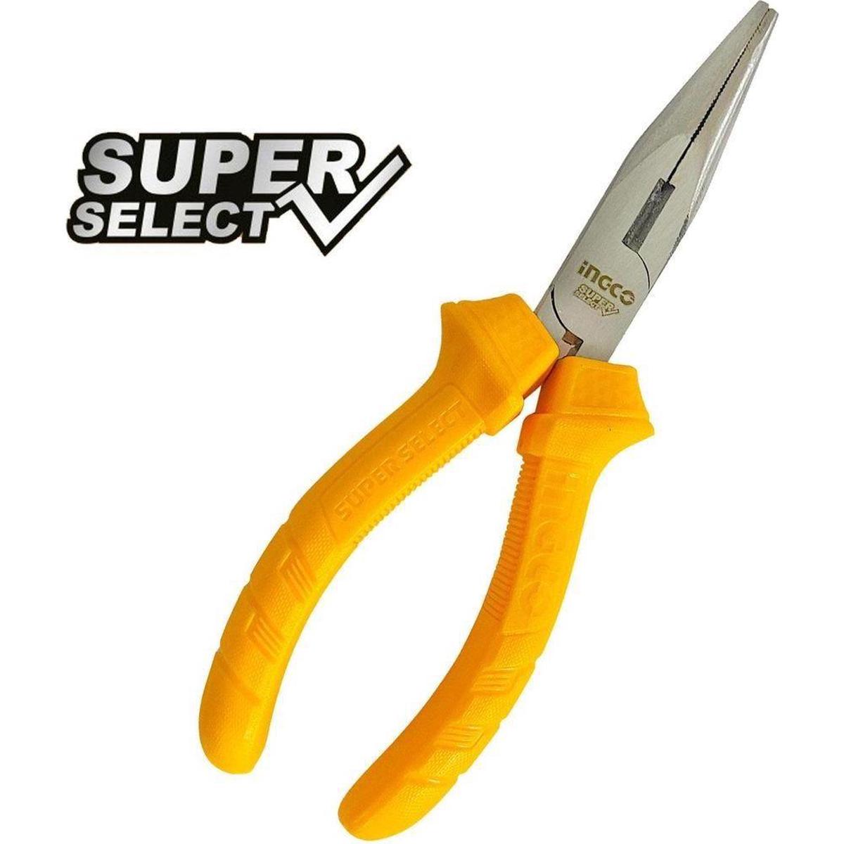 Ingco Long Nose Pliers - HLNP12160 (SS) 6"