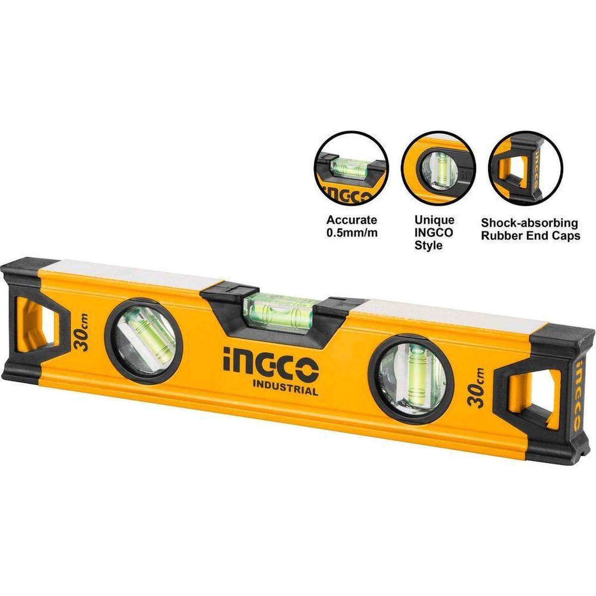 Ingco Spirit Level Bar (Non-Magnetic) [Industrial]