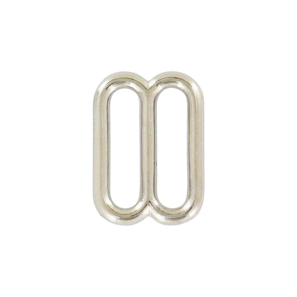 3/4" Nickel, Cast Rounded Tri Bar Slide, Zinc Alloy